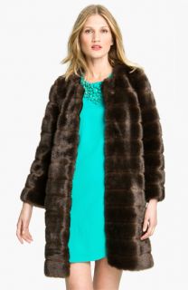 kate spade new york rossalyn faux fur coat