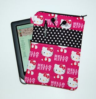 Hello Kitty Pink Wink Nook Color Kindle Case Cover Free USA Shipping