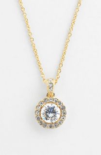 Nadri Framed Round Cubic Zirconia Boxed Necklace ( Exclusive)