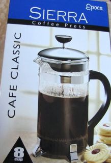 New Sierra Coffee Press Epoca Cafe Classic Easy to Use