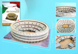 Roman Colosseum Puzz 3D Puzzle Coliseum by Daron Brand New in