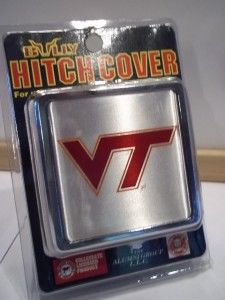 NCAA Virginia Tech Hitch Cover College Football Hokies Trailer Hitches