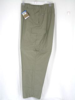 Columbia Sportswear Convertible Pants Big 4X 5X Zip Off Shorts Light