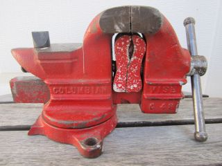 Vintage Columbian Vise C 43 Ohio Cleveland USA 3 Jaws with The Tool