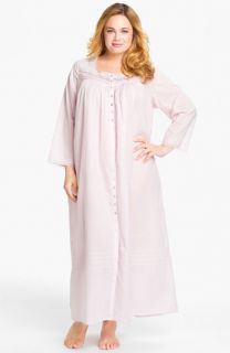 Eileen West Button Front Nightgown (Plus)