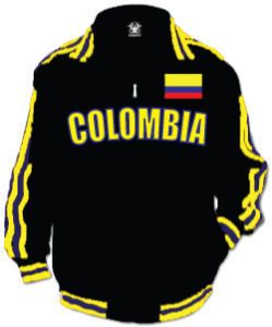 Colombia Soccer Track Jacket Mens Colombian Football