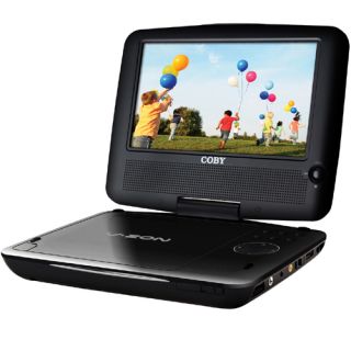 New Coby TFDVD7309 D65397 7 Widescreen TFT Portable DVD CD  Player