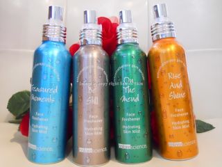 Colorescience Skin Mist Be Still on The Mend Rise and Shine Treasured