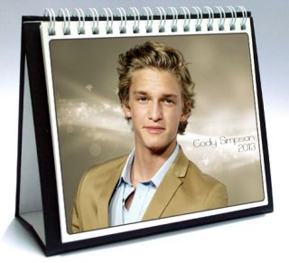 Cody Simpson 2013 Desktop Holiday Calendar