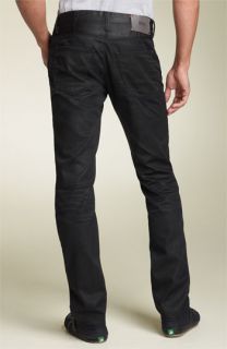 BOSS Orange HB102.3 Slim Fit Coated Jeans (Darkest Blue Black Wash)