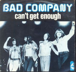 bad company can t get enough 1974 7 vinyl single