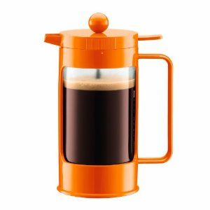 Bodum Bean 3 Cup Press Coffee Maker Orange New