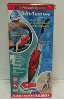  TR227001 MOP Ultra Red Upright Handheld Steam Cleaner Wm L24