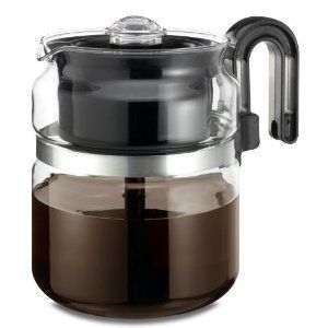  Cup Glass Stovetop Coffee Maker Percolator Free Shipping