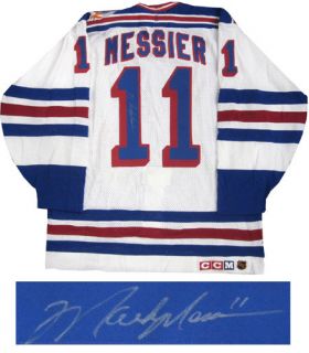 Mark Messier Signed New York Rangers 1994 Stanley Cup 11 Jersey