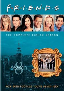 Friends The Complete Eighth Season DVD 2010 4 Disc Set
