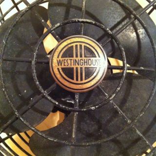 Vintage Westinghouse Fan Industrial Working