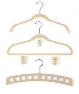114 Teilig Clever Hangers Kleiderbügel Set Aus TV B Ware