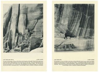Laura Gilpin: 2 Cliff Dwelling Photogravure Illustrations From a