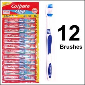 Colgate Extra Clean Toothbrush with inbuilt Tongue Cleaner   Wholesale
