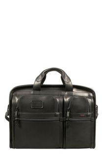 Tumi Alpha Collection Compact Large Screen Computer Leather Briefcase