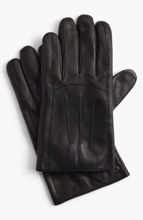 BOSS Black Eru Leather Gloves
