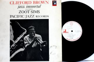 Clifford Brown Jazz Immortal w Zoot Sims Early Japanese Import