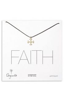 Dogeared Faith Gold Necklace
