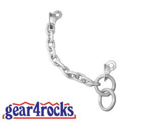  HANGER 2 RING CHAIN trad gear aid protection rock climbing rescue new