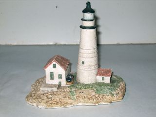   Lights LE 117 Boston Harbor MA 1991 RETIRED Collectible Lighthouse