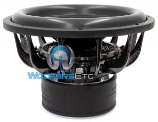  Audio 15 Dual 2 Ohm Sub 3000W Max Competition Subwoofer Speaker New