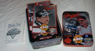 Dale Earnhardt SR Five All Metal Collector Cards