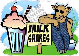 Ice Cream Milkshake Fun Concession Trailer Food Truck Restaurant