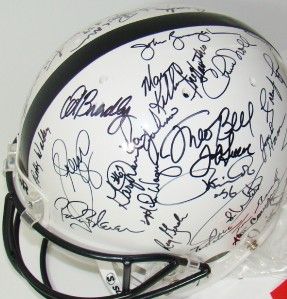 Steelers SB IX x XIII XIV Team of Decade 50 Signed Proline Helmet Ltd