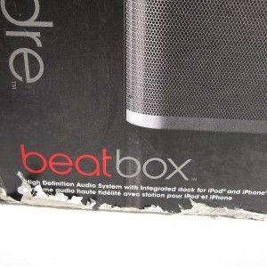 Monster Beats by Dr Dre Beat Box Black NEW IPOD IPHONE college station