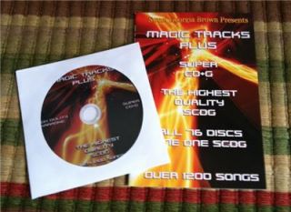 Magic Tracks SCDG Karaoke Set 1200 Songs MSRP $119 99