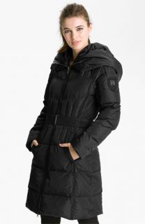 Add Down Icon Hooded Down Coat