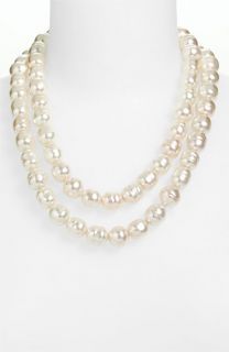 Majorica Double Row Baroque Pearl Necklace