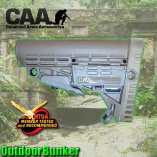 New CAA Command Arms 6 Position Collapsible Butt Stock