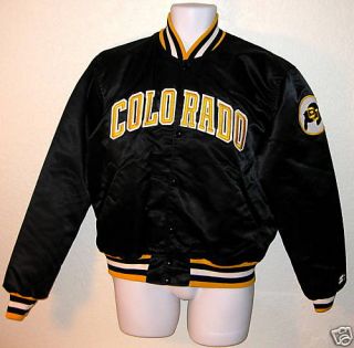 Colorado Buffaloes 1980s Starter Jacket Original Large