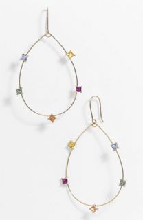 Lana Jewelry Small Ombré Hoop Drop Earrings