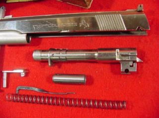 Factory Nickel Colt 1911 22LR Conversion Kit Pistol Slide Adjustable