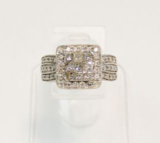 inside the band and weighs 5 5gms this lovely diamond cluster ring is