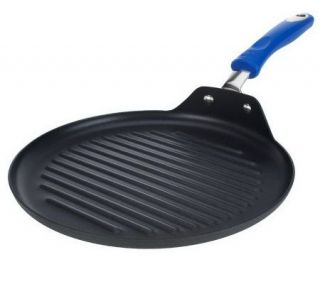 Guy Fieri Hard Anodized Nonstick 11 Round Grill Pan   K38457