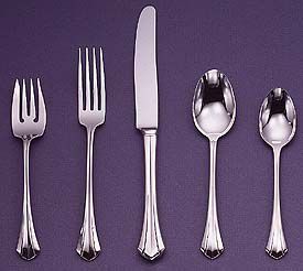 Oneida Rushmore 5 Piece Place Setting   18/8Stainless Steel — 