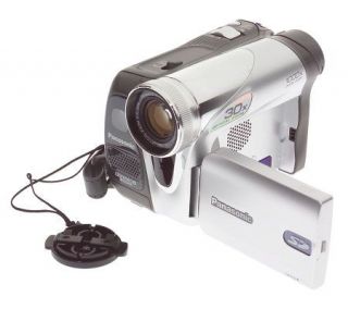 Panasonic 1000x MiniDV Digital Camcorder w/30x Optical Zoom & 3 MiniDV 