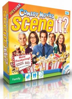 The Interactive DVD features scenes from comedy movie classics and