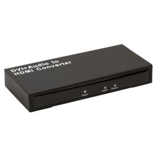 DVI to HDMI Converter SPDIF Coaxial Toslink Audio New