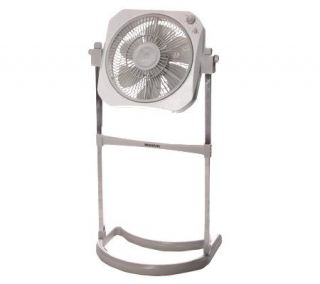 Marvin 12 Studio Fan with Adjustable Floor Stand and Rotating 