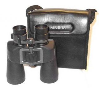Minolta Activa Zoom 8 20x50 Binoculars w/case &Strap —